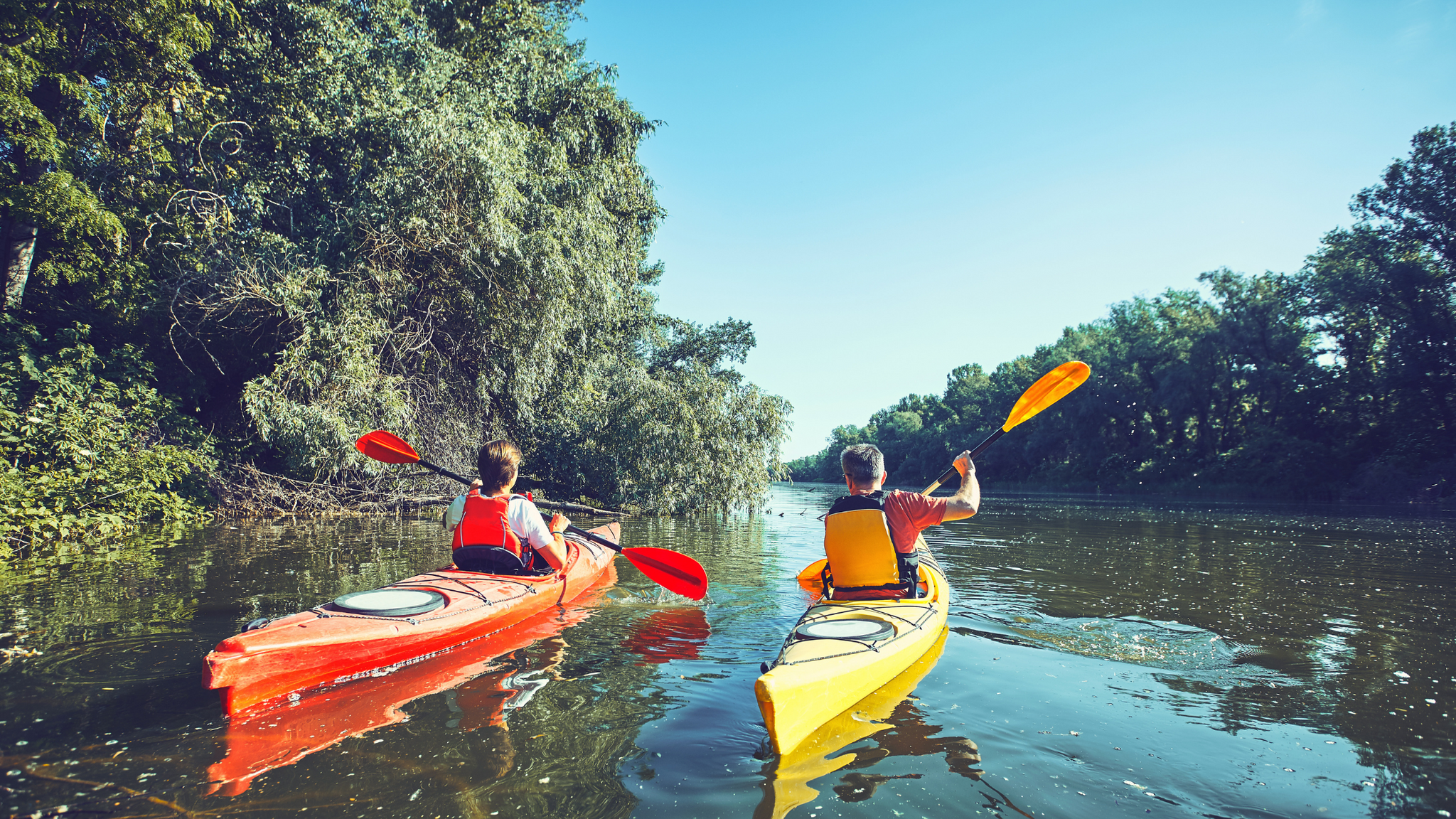 10 endroits family-friendly où faire du kayak durant les vacances